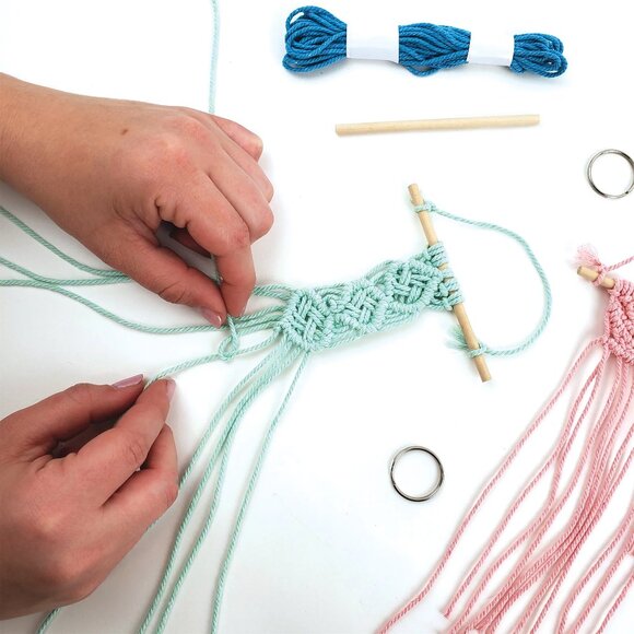 Create Your Own Macrame, Craft Kit for Kids - Picture 5 of 6
